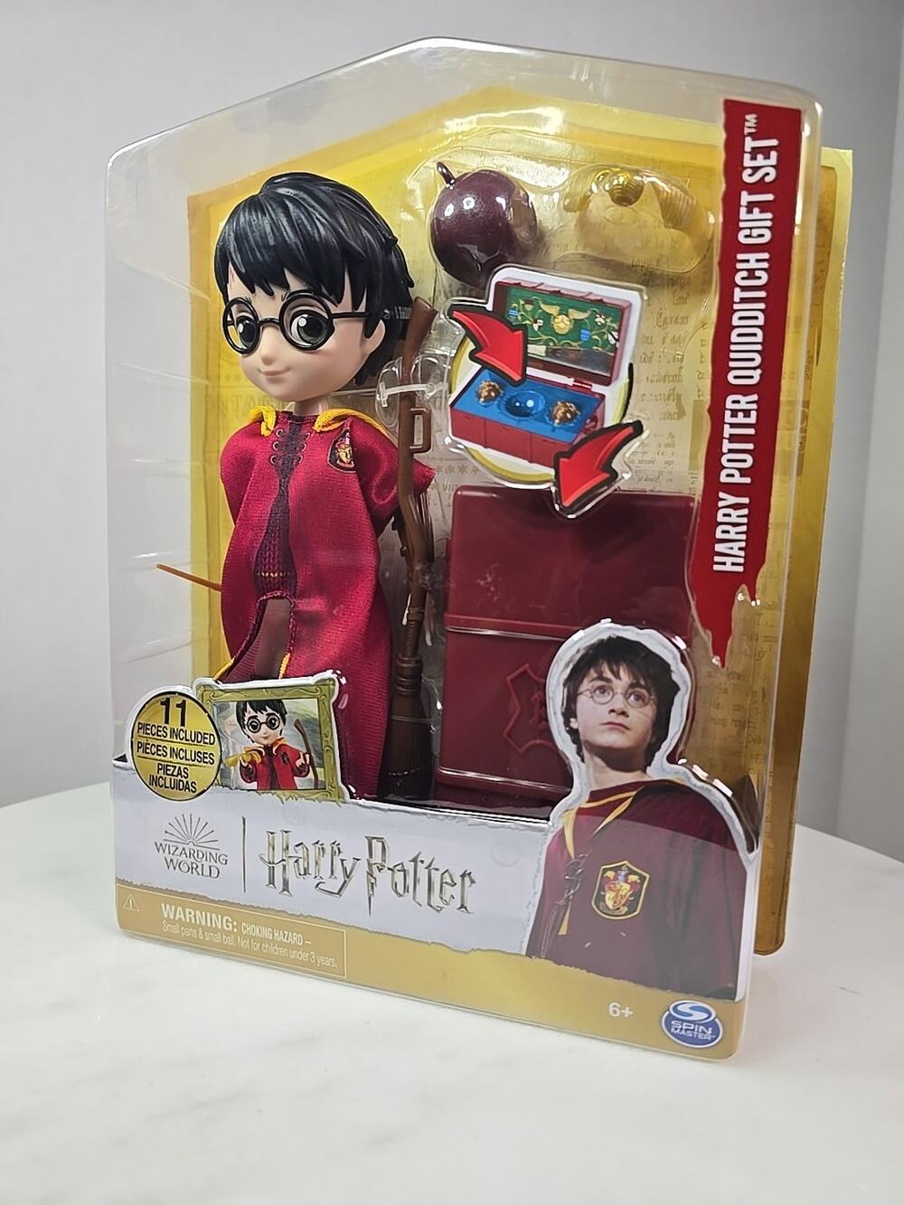 Wizarding World Harry Potter Quidditch 11 PCs. Doll Gift Set and Accessories New